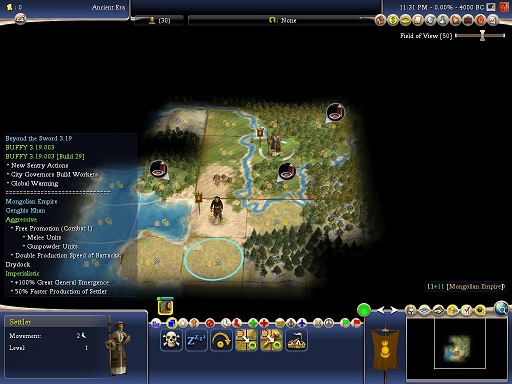 BtS BOTM 95 starting position - Click for a wider view of the start position