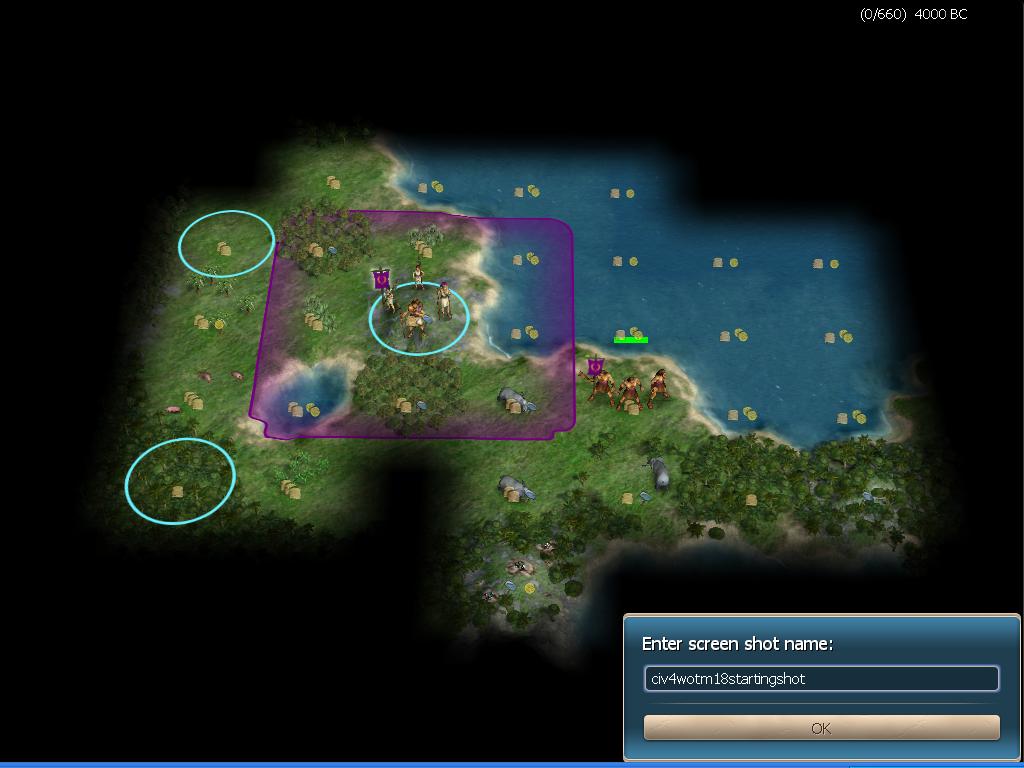 Warlords WOTM 18 starting position - Click for a wider view of the start position