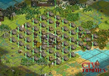 Final Position of the well defended Moscow